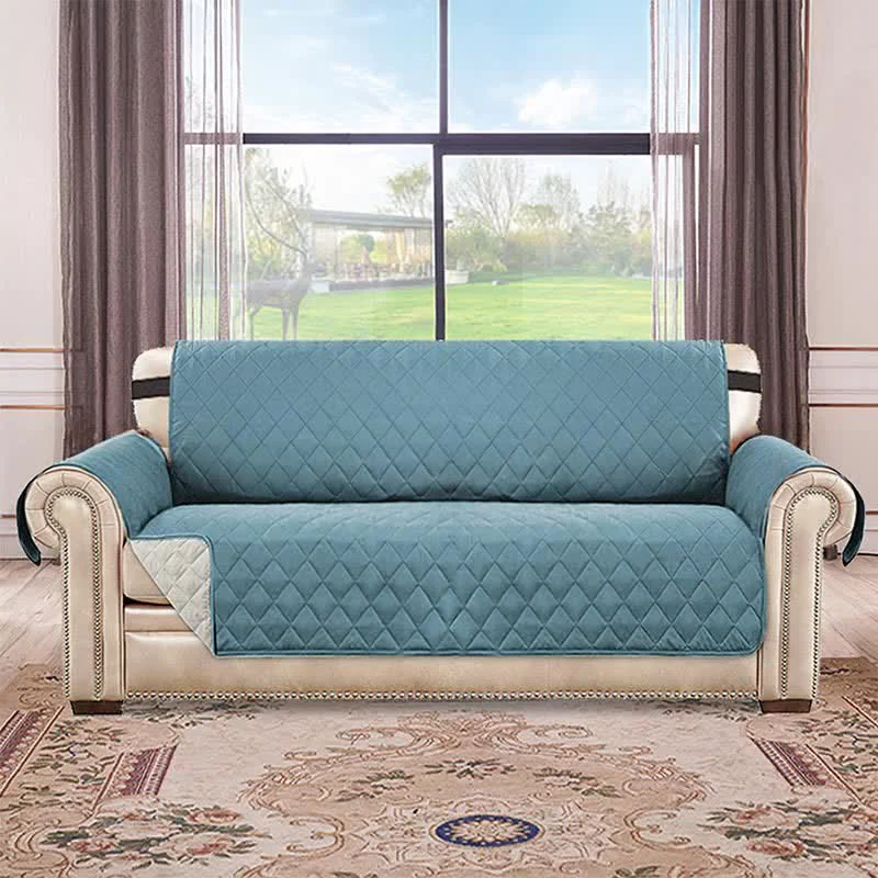 Comfortable Ownkoti Waterproof Couch Cover with Elastic Straps Top-Quality