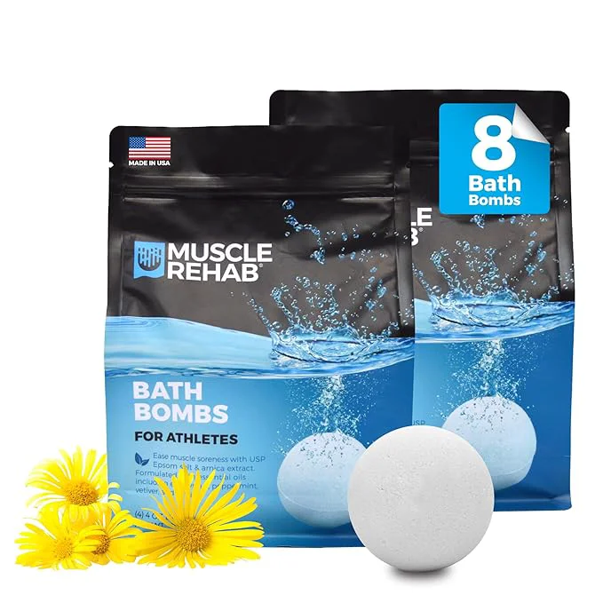Flexible Muscle Rehab Magnesium Epsom Salt Bath Bombs Elegant