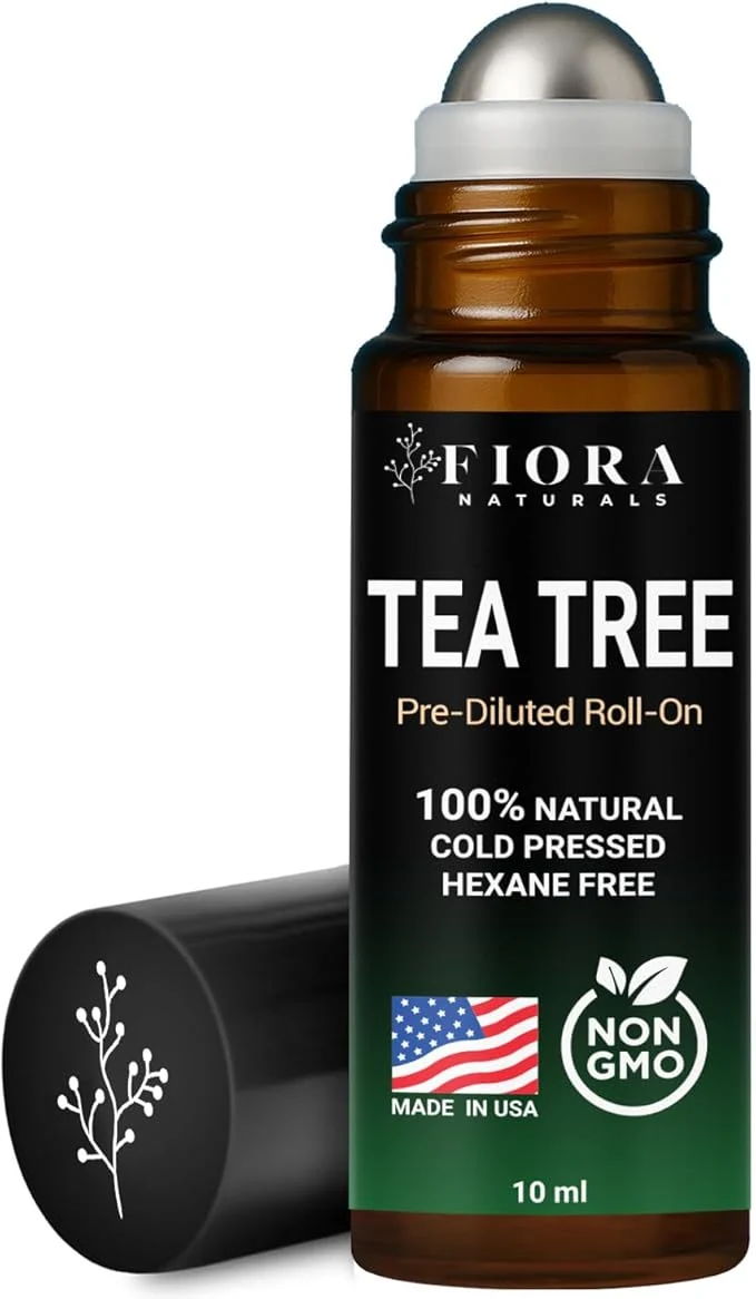 Clean Fiora Naturals Tea Tree Oil Roll On Pure