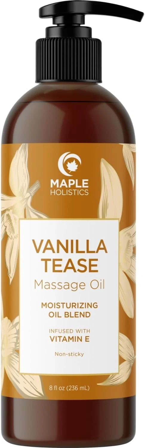 Consistent Vanilla Sensual Massage Oil for Couples Trendy