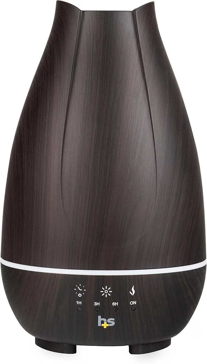 Fast HealthSmart Essential Oil Diffuser Cool Mist Humidifier and Aromatherapy Advanced