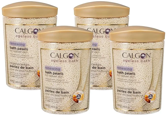 Reliable Calgon Ageless Bath Series Renewing Pearls 16 oz. Practical