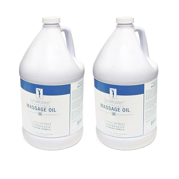 Elegant Master Massage – Organic Vitamin-Rich and Water-Soluble Massage Oil – 2 Gallon Casual