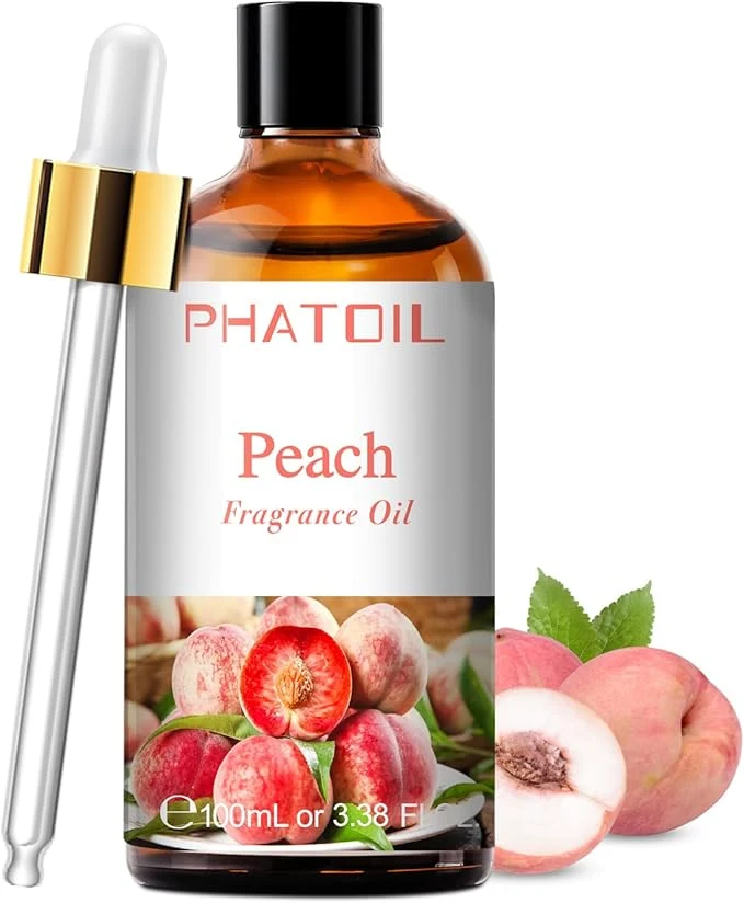 Genuine PHATOIL 3.38FL.OZ Peach Fragrance Oils Soft
