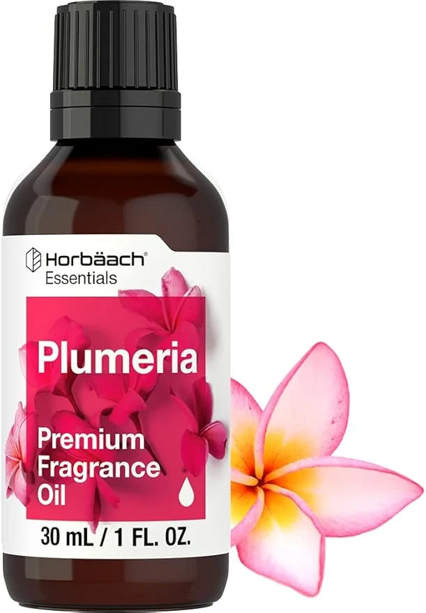 Efficient Horbäach Plumeria Fragrance Oil 1 fl oz Premium Grade Lightweight