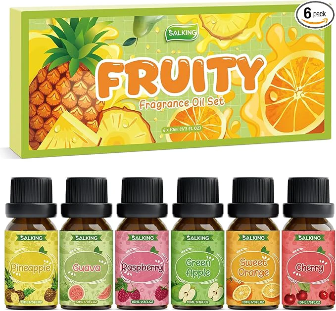 Classic SALKING Fruity Fragrance Essential Oils Set Essential Oil Gift Set Scented Oils Elite