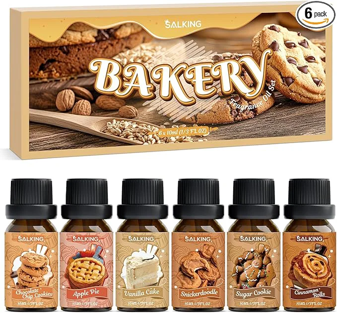Exclusive SALKING Bakery Fragrance Oils Premium Essential Oil Safe