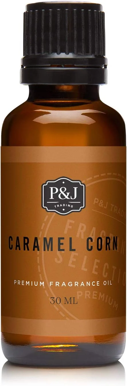 Premium Material P J Trading – Caramel Corn Scented Oil 30ml – Fragrance Oil Dependable