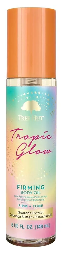 Clean Tree Hut Tropic Glow Firming Body Oil Hydrating Oil Carefully Designed