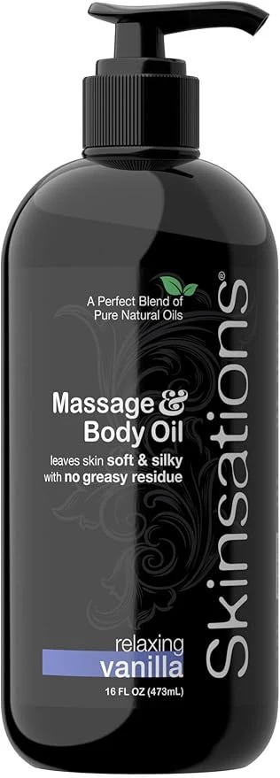 Eco-Friendly Skinsations – Vanilla Massage Oil Advanced