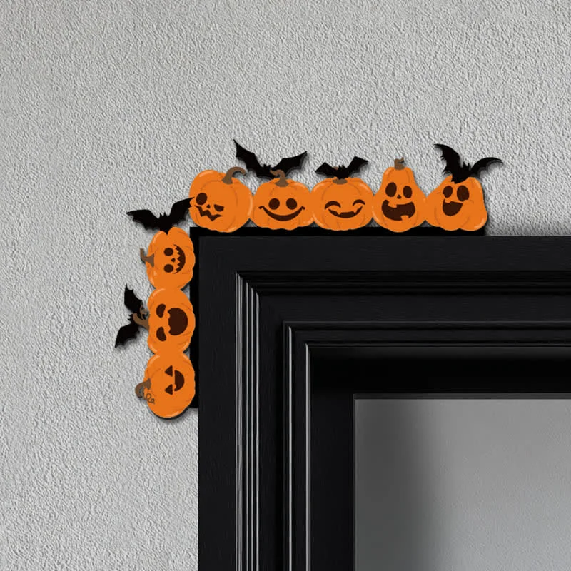 Selected Ownkoti Pumpkin Bat Door Corner Decoration High-Performance