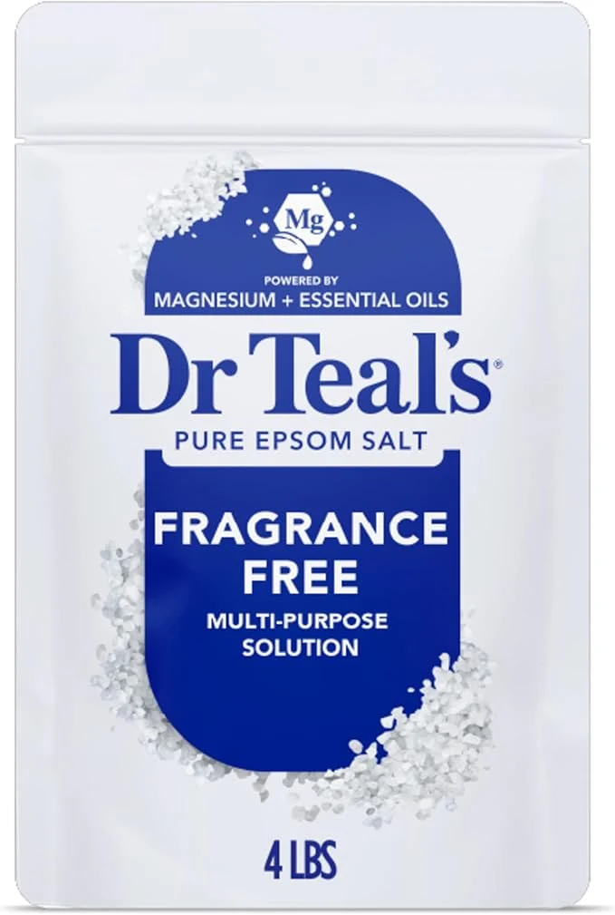 Eco-Friendly Dr Teal’s Epsom Salt Magnesium Soak Fragrance 4 lbs Enhanced