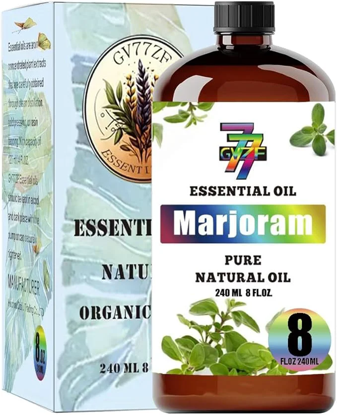 Long-Lasting Marjoram Essential Oil Minimalist