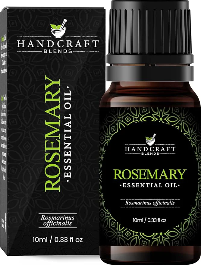Superior Handcraft Blends Rosemary Essential Oil – 0.33 Fl Oz – Pure and Natural – Verified