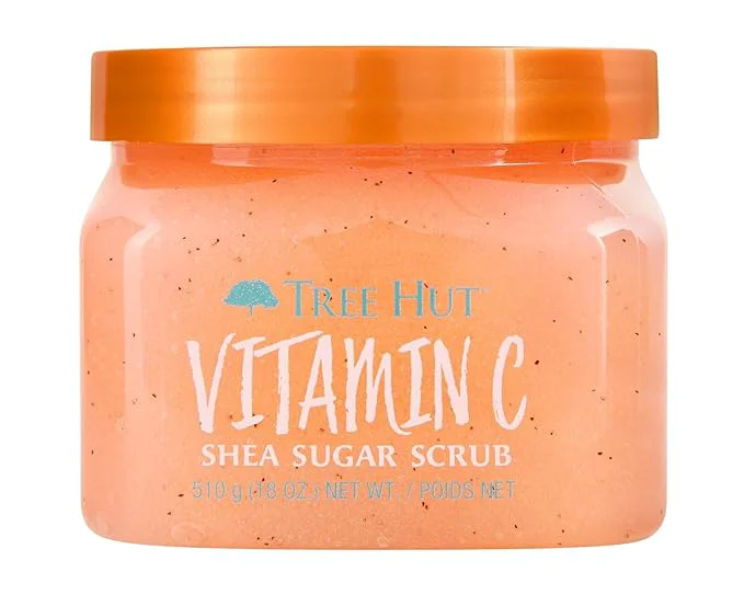 Enhanced Tree Hut Vitamin C Shea Sugar Scrub Mothers Day Gifts Exfoliating Body Scrub Recyclable
