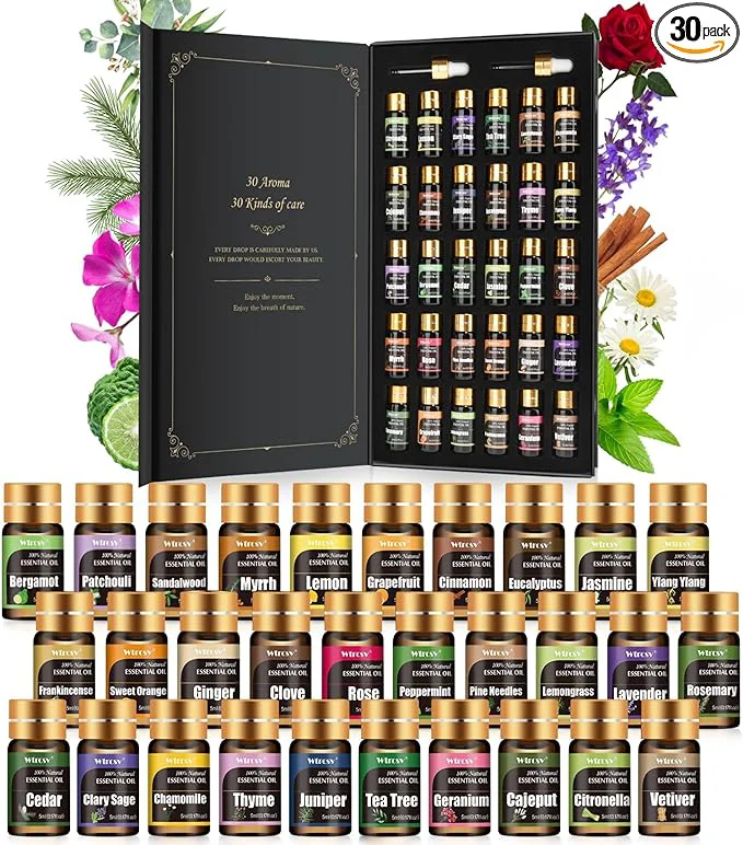 Green Essential Oils Gifts Set Reusable