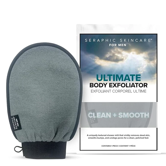 Dependable Seraphic Skincare Body Exfoliating Mitt Powerful