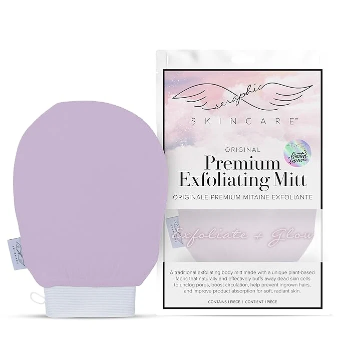 Pure Seraphic Skincare Premium Exfoliating Mitt Prestigious