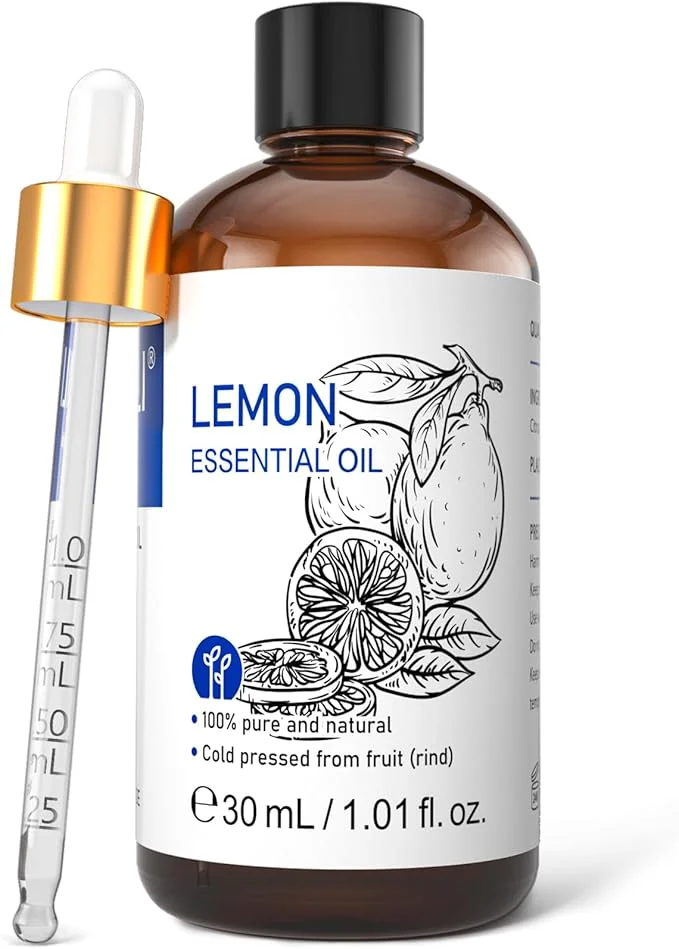 Green HIQILI Lemon Essential Oil Pure Undiluted Smart