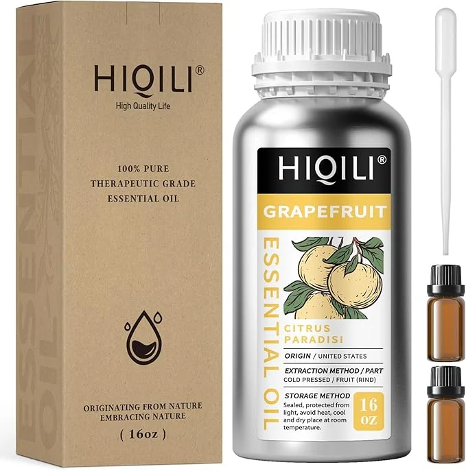 Fashionable HIQILI 16 Fl Oz Grapefruit Essential Oil Flexible