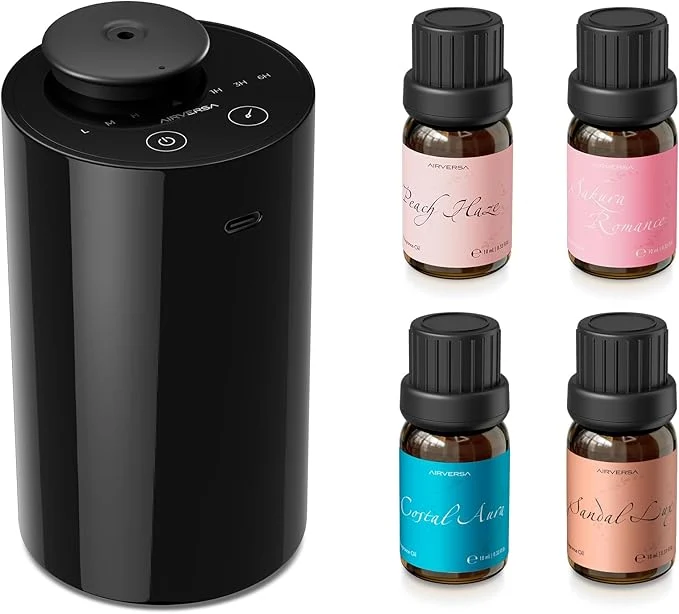 Relaxed Airversa Waterless Essential Oil Diffuser Starter Kit Responsible