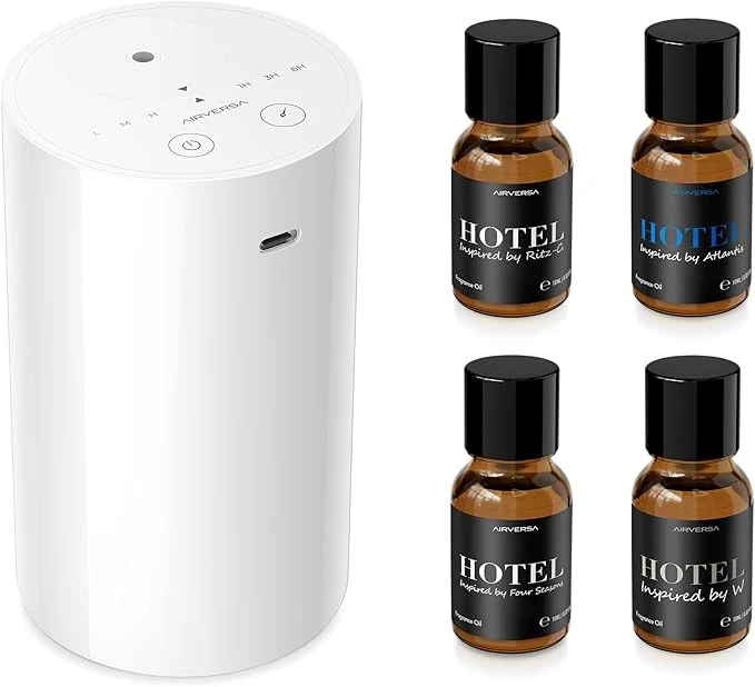 Minimalist Airversa Waterless Essential Oil Diffuser Starter Kit World-Class