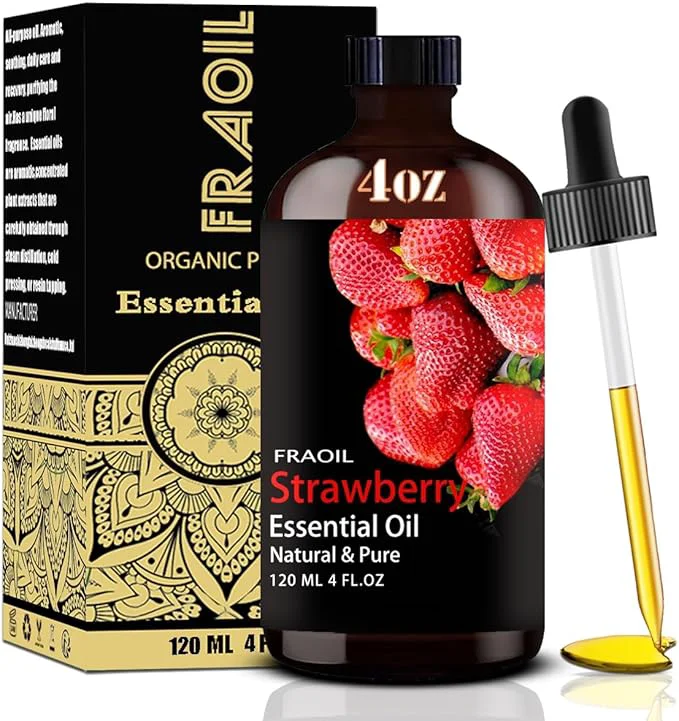 Green Strawberry Essential Oil Strawberry Oil 4 Fl Oz 120ML Trusted
