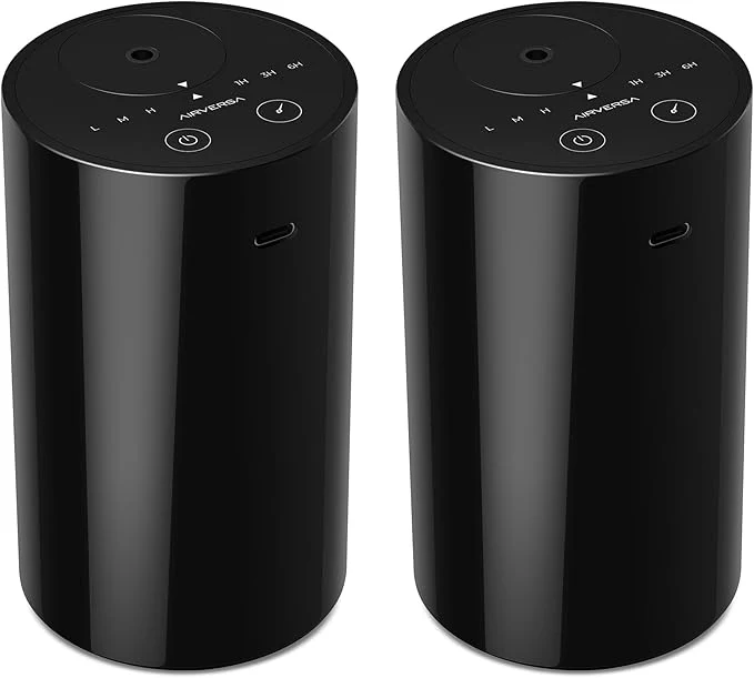Reliable Waterless Diffuser for Essential Oil Battery Operated Nebulizer 0.7 Fl.Oz. Premium