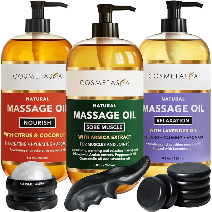 Outstanding Cosmetasa Massage Oil Spa Gift Set Traditional
