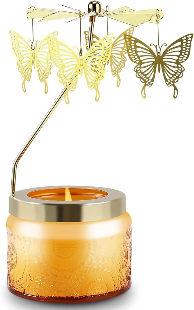 Recyclable Rotatable Candle Valentine’s Day Gift Casual