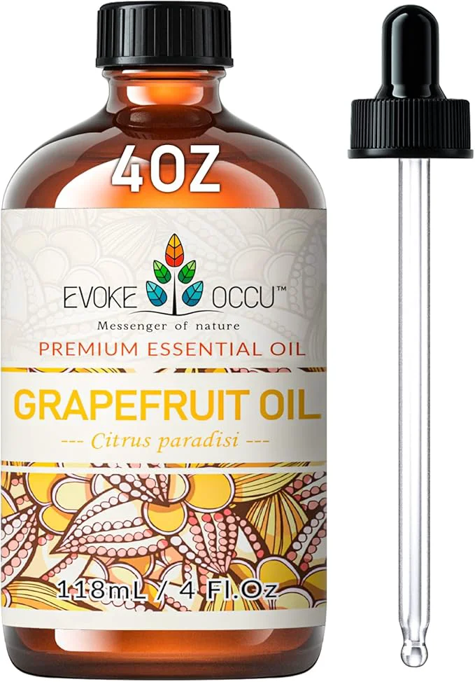 Minimalist EVOKE OCCU Pure Grapefruit Essential Oil User-Friendly