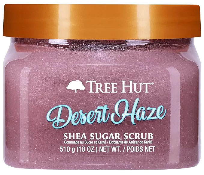 Minimalist Tree Hut Desert Haze Shea Sugar Scrub Exfoliating Hydrating Moisturizing Trendy