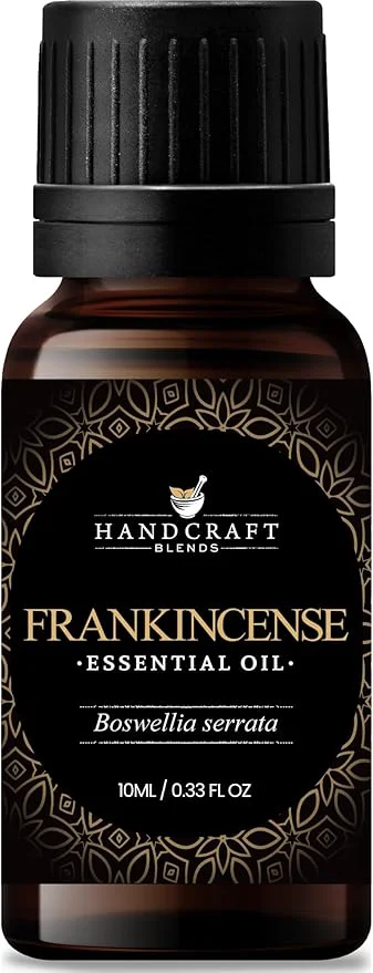 Fine Handcraft Blends Frankincense Essential Oil – 0.33 Fl Oz – Pure and Detailed