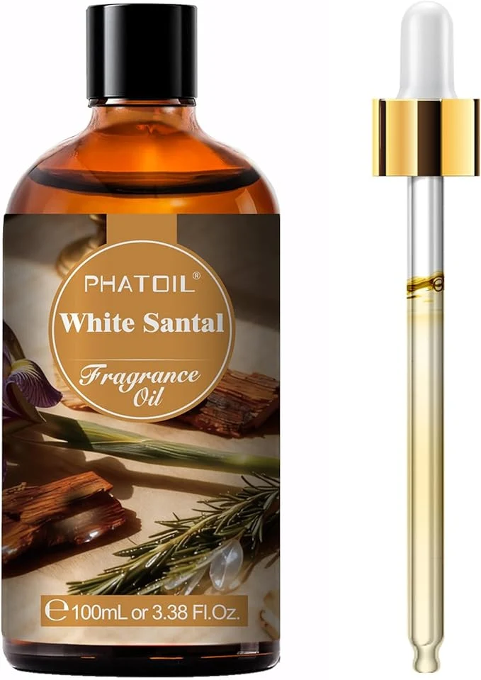 Quality PHATOIL 3.38FL.OZ White Santal Fragrance Oils Sustainable