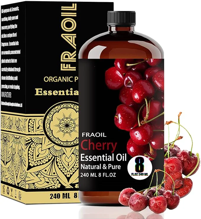 Recyclable Cherry Essential Oil Cherry Oil 8 Fl Oz 240ML Original Design