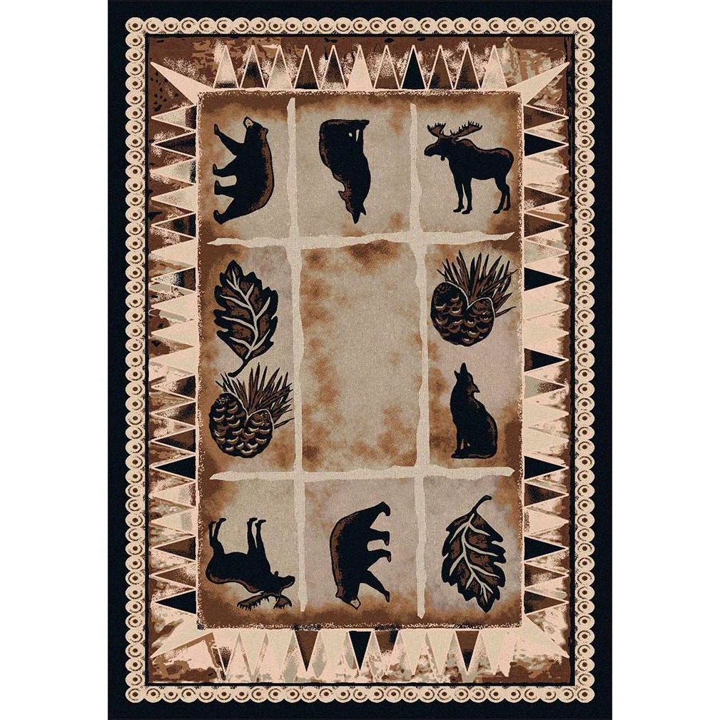 Fast Northern Fauna Rug Natural