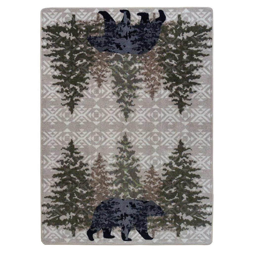 Unique Bear Paradise Rug – Stone Expertly Made