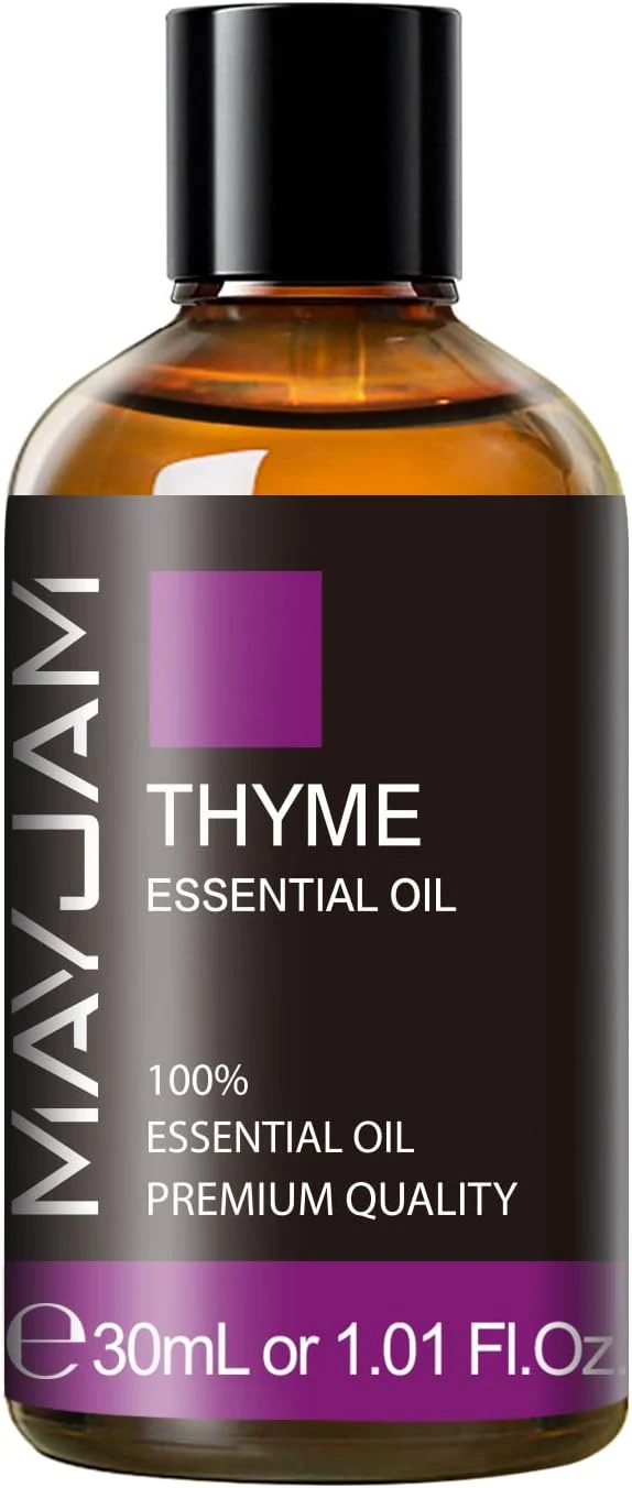Organic MAYJAM Thyme Essential Oil 30ML Pure Essential Oils Secure