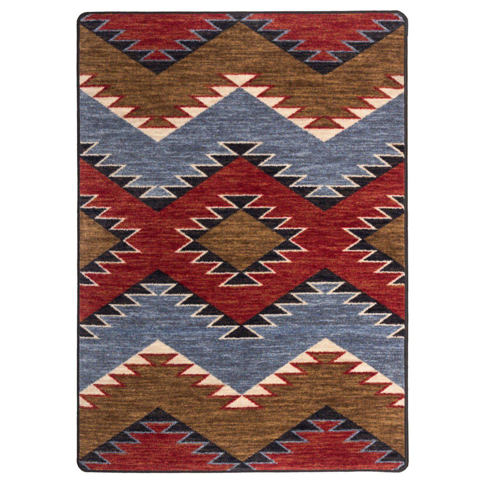 Lightweight Southwest Heritage Rug – Multi Smooth
