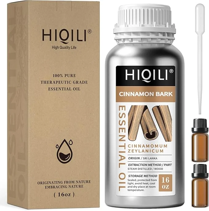Casual HIQILI Cinnamon Essential Oil for Candle Spary Diffuser Traditional