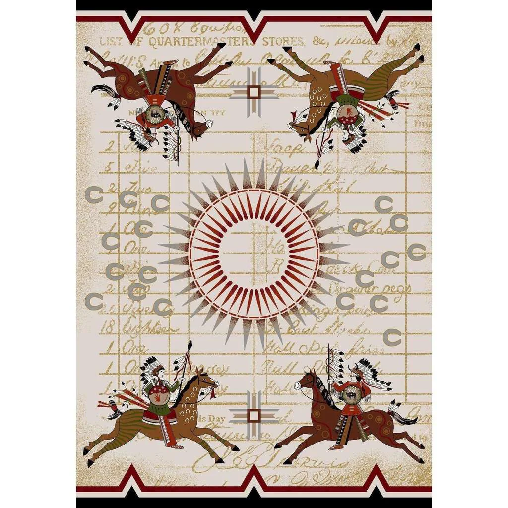 Crafted Battle Legends Rug – Multi Sustainable