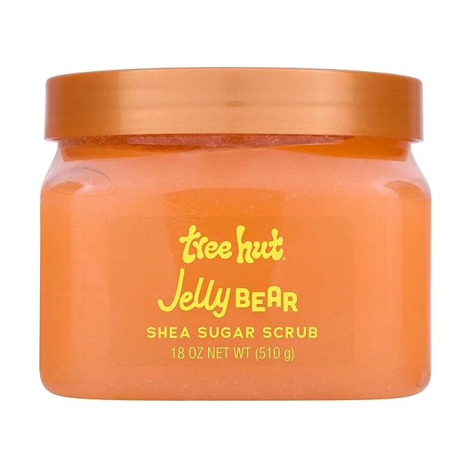 World-Class Tree Hut Jelly Bear Shea Sugar Scrub Exfoliating Hydrating Moisturizing Classic