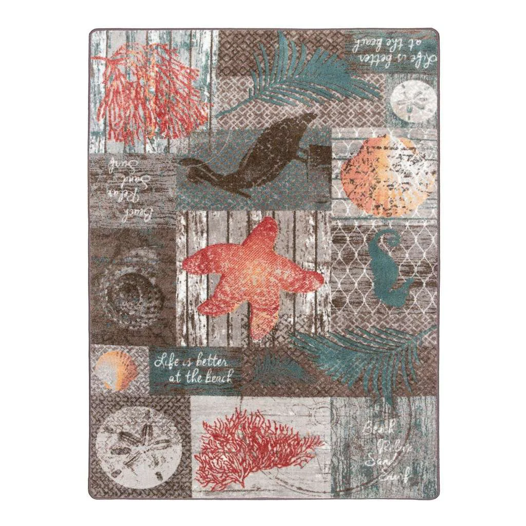 Selected Life Is Better At The Beach Rug – Coastal Next-Generation