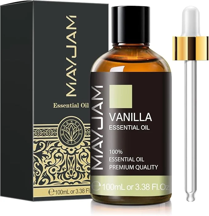 Exclusive Vanilla Essential Oil 100ml MAYJAM Premium Essential Oils Healthy
