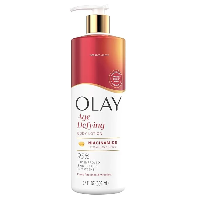 Environmentally Friendly Olay Body Lotion for Women Age Defying Innovative