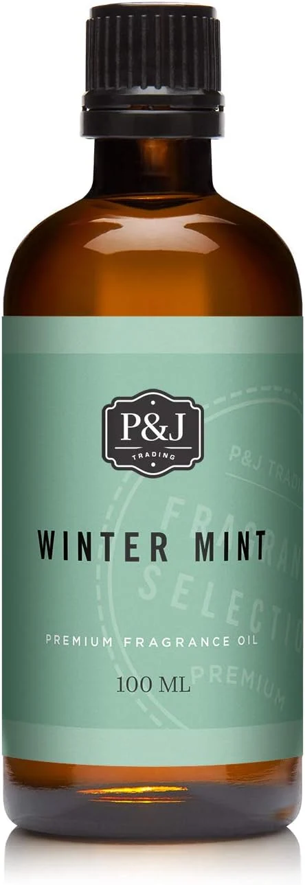 Smart P J Trading – Winter Mint Scented Oil 100ml – Fragrance Oil Easy-to-Use