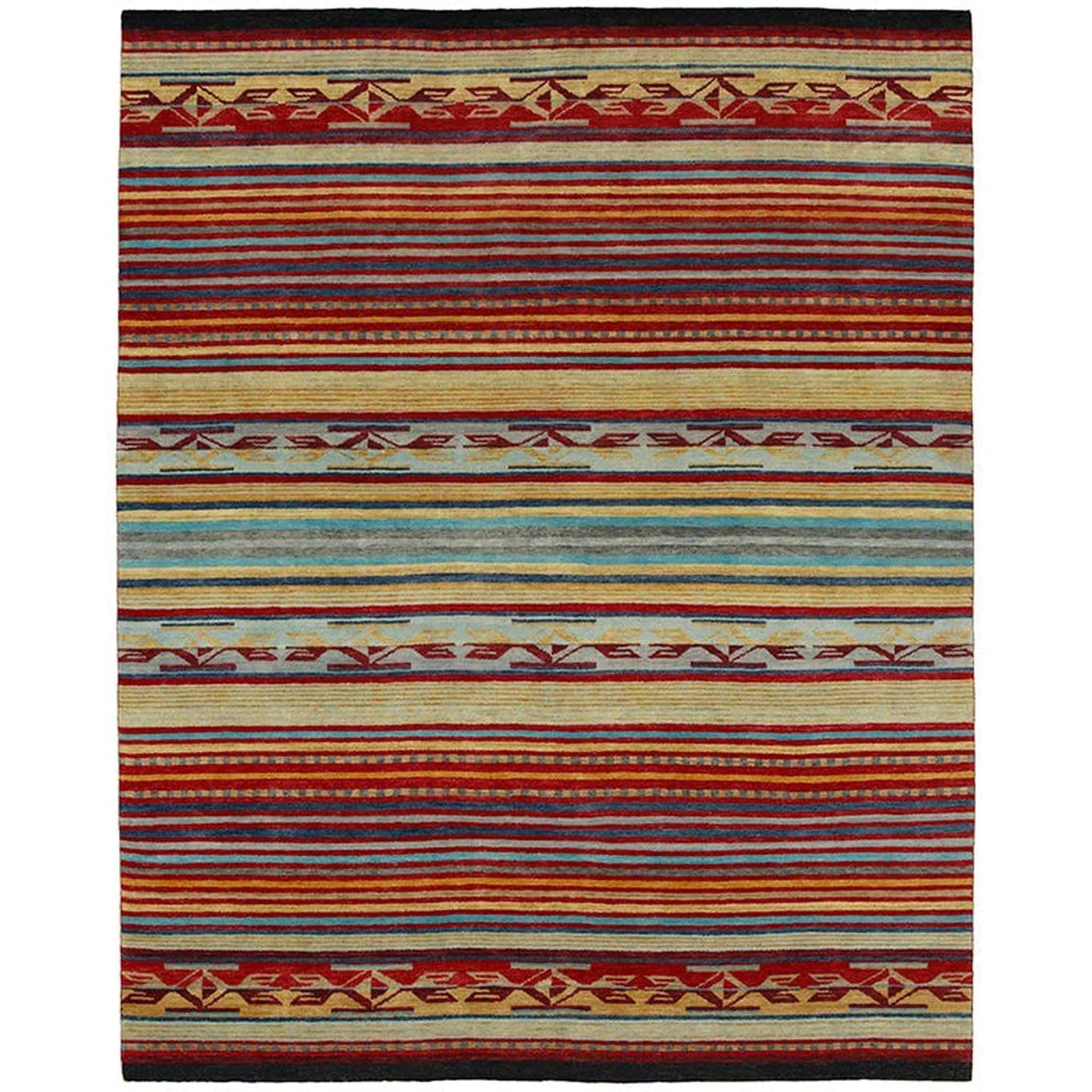 Practical Pendleton Reserve Chimayo Garnet Rug Excellent