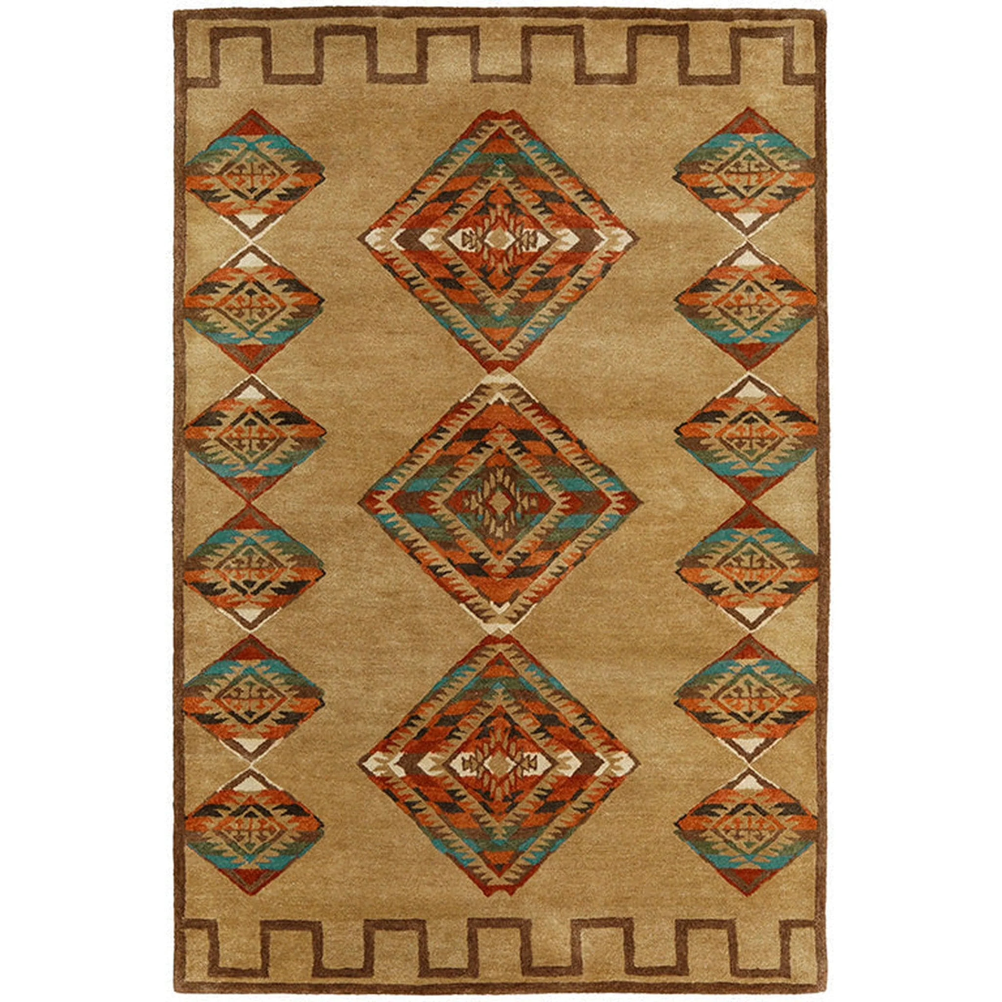 Expertly Made Pendleton Classic Desert Diamond Rug Convenient