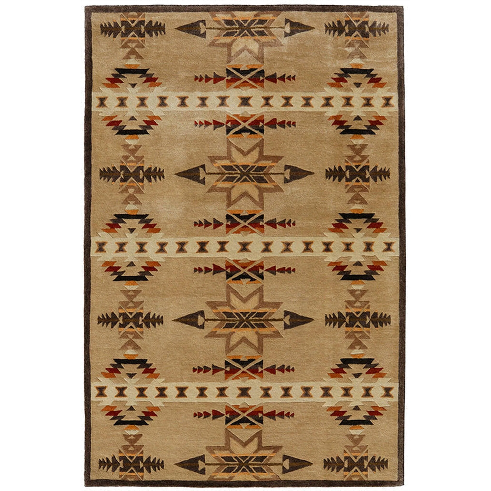Exceptional Pendleton Classic Gatekeeper Neutral Rug Environmentally Friendly