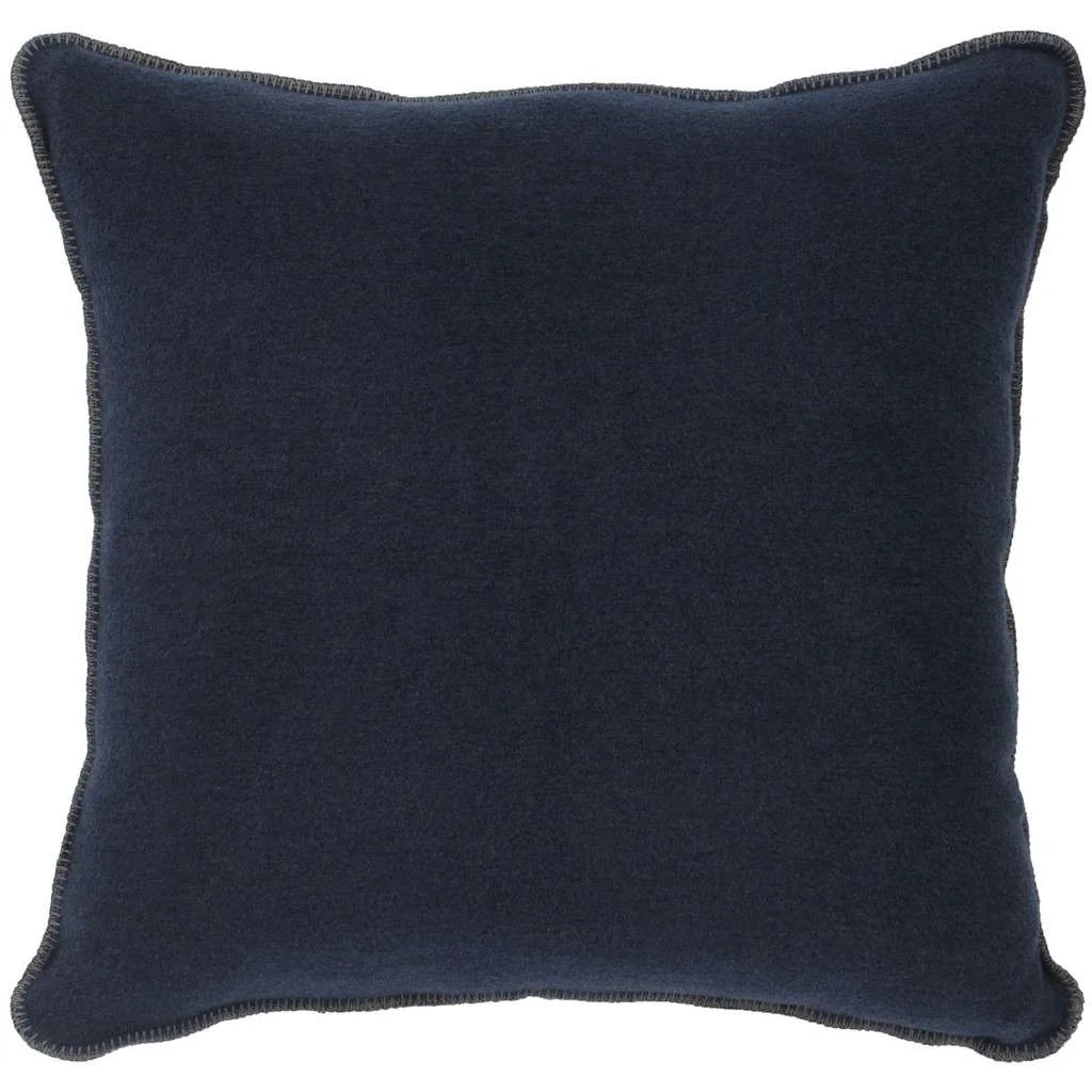 Reliable Solid Midnight Euro Sham Lightweight